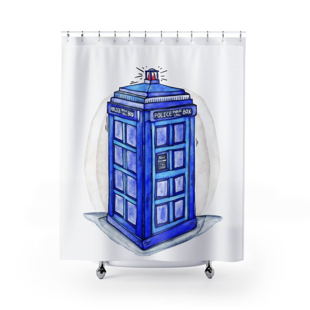 Doctor Who Shower Curtain