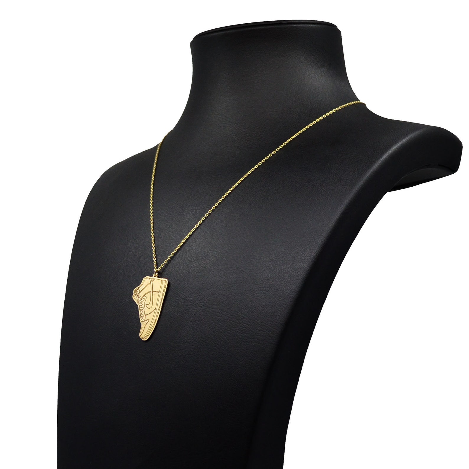 14K Gold Necklace Air Jordan Sneaker Necklace Nike Necklace Etsy