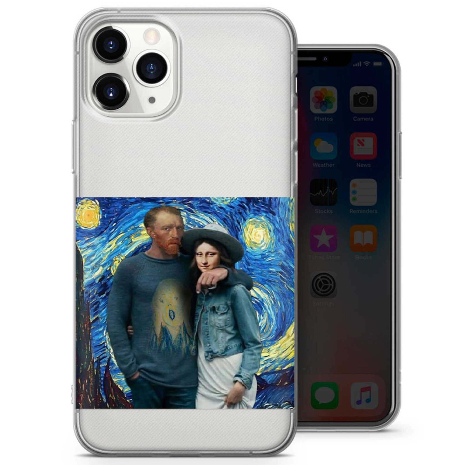 Famous Art Phone Case fit for iPhone 12 8 XS XR 11 Etsy