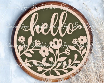 Summer  sign, summer door decor SVG,summer porch sign svg, Cricut SVG, Glowforge Svg, laser cut file ,welcome sign svg