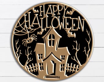 Welcome halloween door hanger - indoor sign, pumpkin,hello halloween digital file only