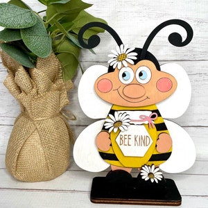 Bee Animal File SVG,Seasonal Leaning sign,Honey Laser File, Tiered Tray Glowforge