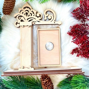 Interchangeable Seasonal Mini Standing Sign Frame SVG , Glowforge ...