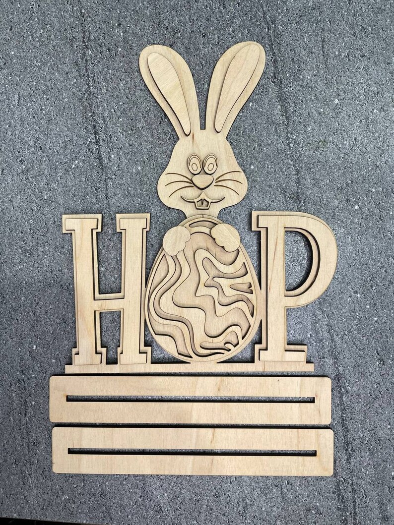 HOP Standing Bunny Shelf Sitter Svg,bunny Laser Cut File,bunny Svg ...