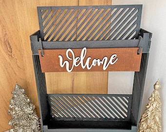 Tiered Tray Shelf svg,Standing Interchangeable Stend for Easter,farmhouse decor for laser,Glowforge svg,Standing Interchangeable SVG