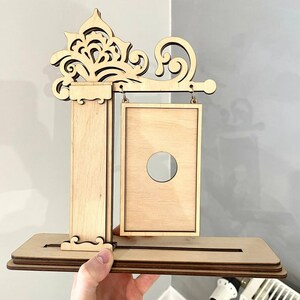 Interchangeable Seasonal Mini Standing Sign Frame SVG , Glowforge ...