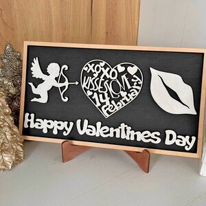 Love Standing Valentine Heart Shelf Sitter SVG , Valentine SVG , Mantle svg, Valentine laser cut file,Laser SVG,Glowforge,Love ,