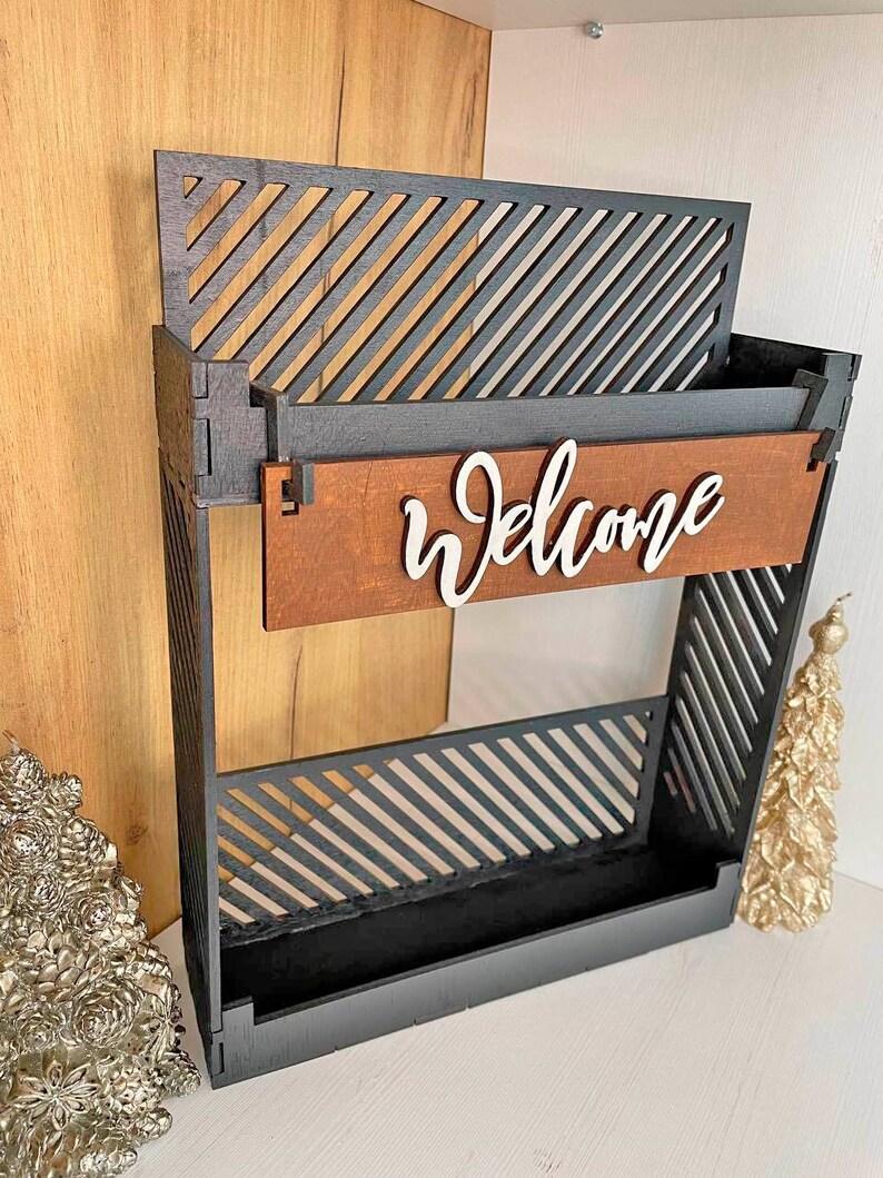 Tiered Tray Shelf Svgstanding Interchangeable Stend for Etsy