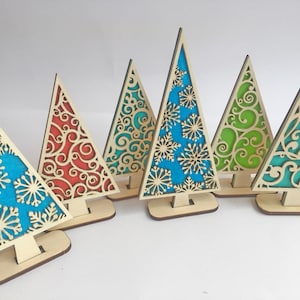 Interchangeable Stend Christmas Tree File SVG,Standing Interchangeable Stend for Christmas Tree File,farmhouse decor for laser,Glowforge svg
