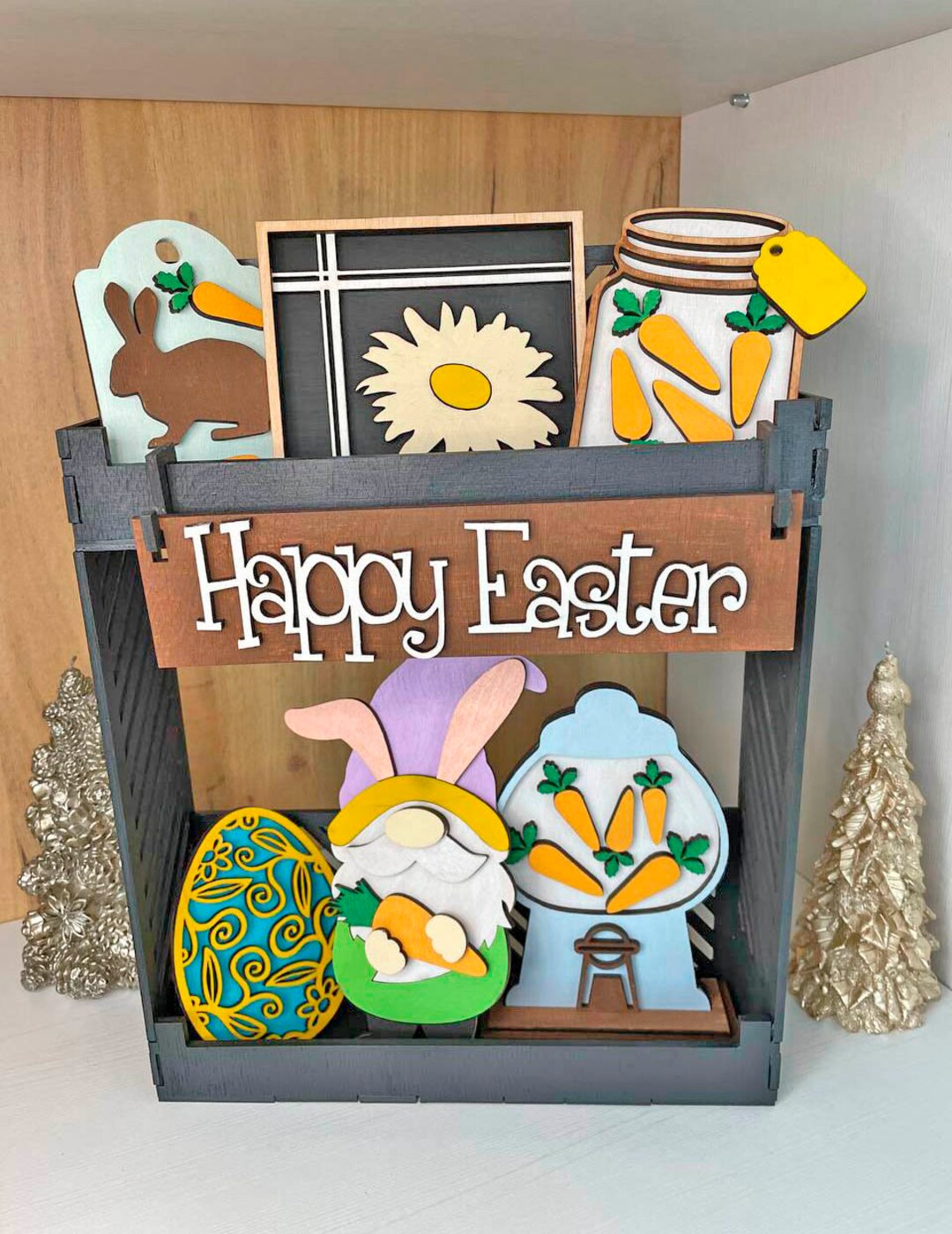 Add-on for Interchangeable Farmhouse Svg,easter Bunny Truck , Easter ...