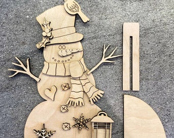 Snowman Shelf Sitter SVG ,Snowman laser cut file,Snow SVG,Glowforge ,Farmhouse Style Snowman SVG,Winter svg