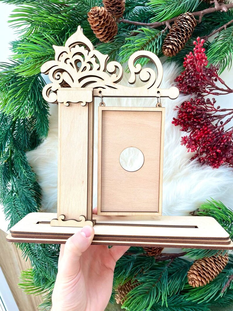 Interchangeable Seasonal Mini Standing Sign Frame SVG , Glowforge ...