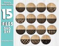 Door Hanger Bundle Svg, Welcome Sign, Vector File, Wood Cutting dxf,Patterned Door Hanger Svg, SVG Template Bundle,