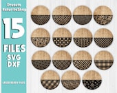 Door Hanger Bundle Svg, Welcome Sign, Vector File, Wood Cutting dxf,Patterned Door Hanger Svg, SVG Template Bundle,