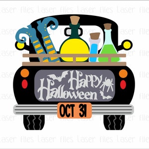 Pumpkin Truck Svg,Truck Svg, Laser Cut File,Interchange Truck SVG,Standing Fall SVG File,Pumpkin SVG, Laser Cut File