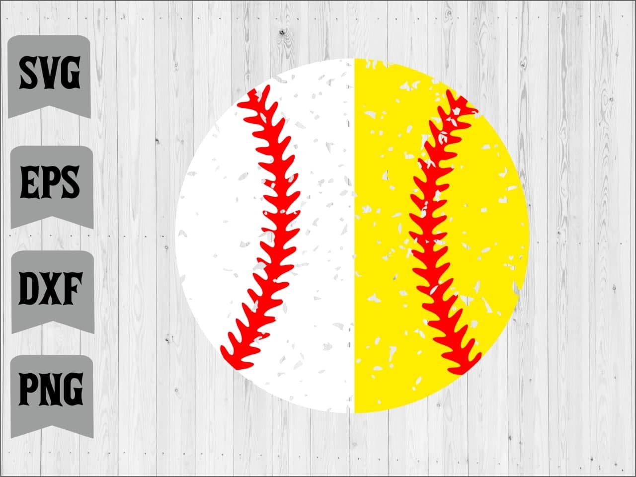 Split Half Baseball Softball Ball SvgBaseball Mom Shirt Etsy