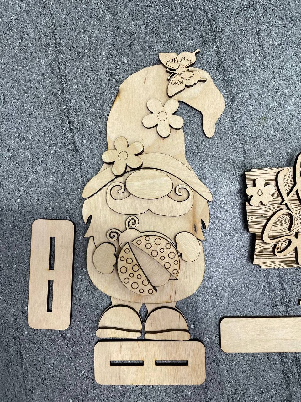 Spring Gnome SVG File Laser Cut File gnome Shelf Sitter - Etsy Ireland