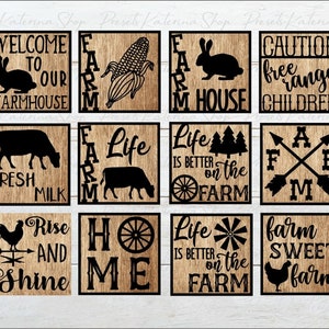 Farmhouse Leaning Sign File SVG,leaning ladder ,leaning ladder file,glowforge svg,farmhouse sign svg,farm sign svg