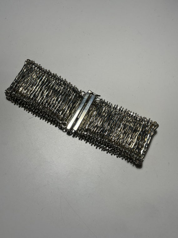 Sterling Silver Unique Link Bracelet by  Chateau … - image 6