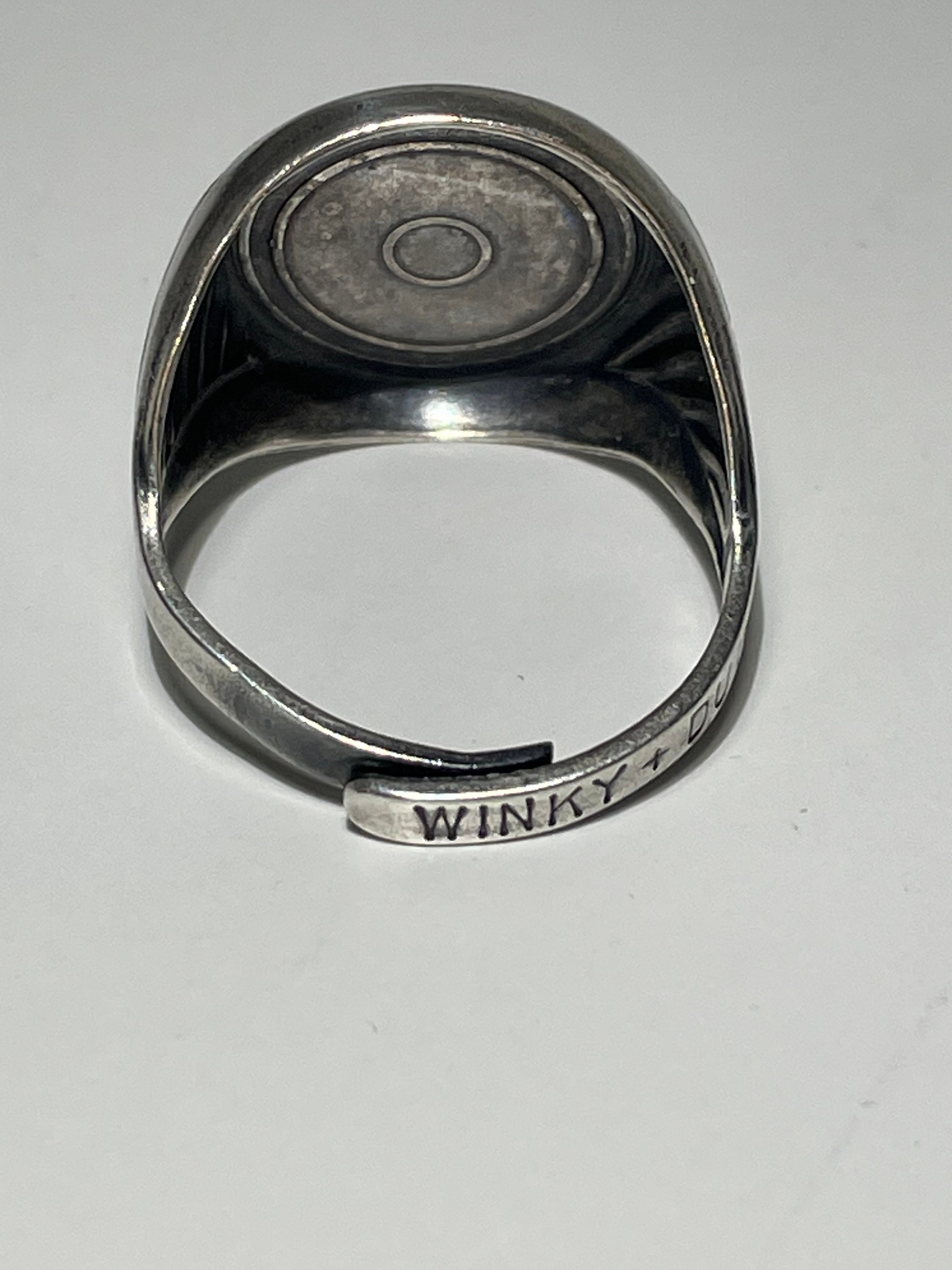 Winky + Dutch Vintage Competition Racing Flags Ring - Etsy