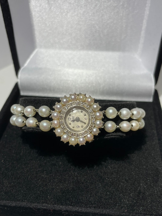 Lucien piccard pearl watch discount