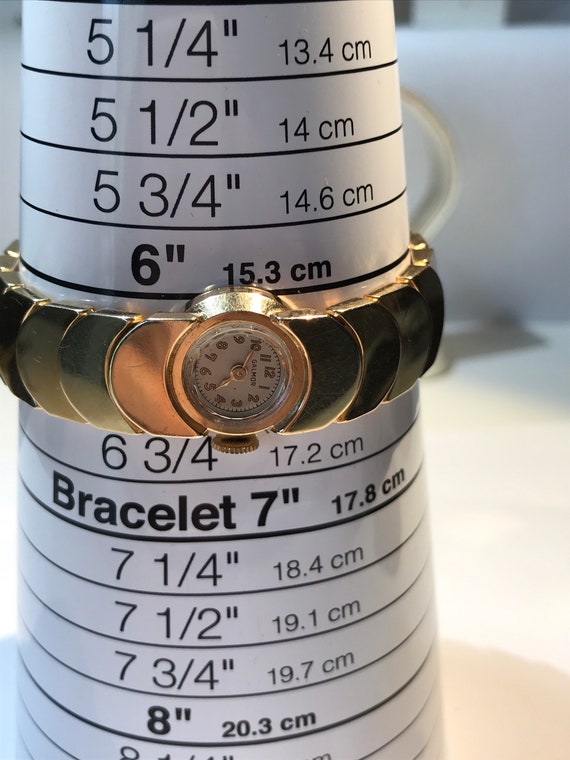 14Kt Crescent Moon Bracelet Band 14 Kt Gold Vinta… - image 3