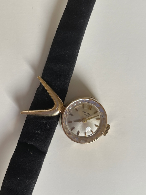 Chameleon 14k Yellow Gold Watch 1960's Vintage Uni