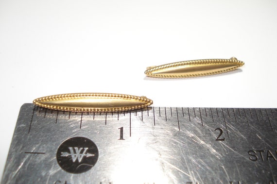 Victorian 14kt Gold Diaper Pins - image 4