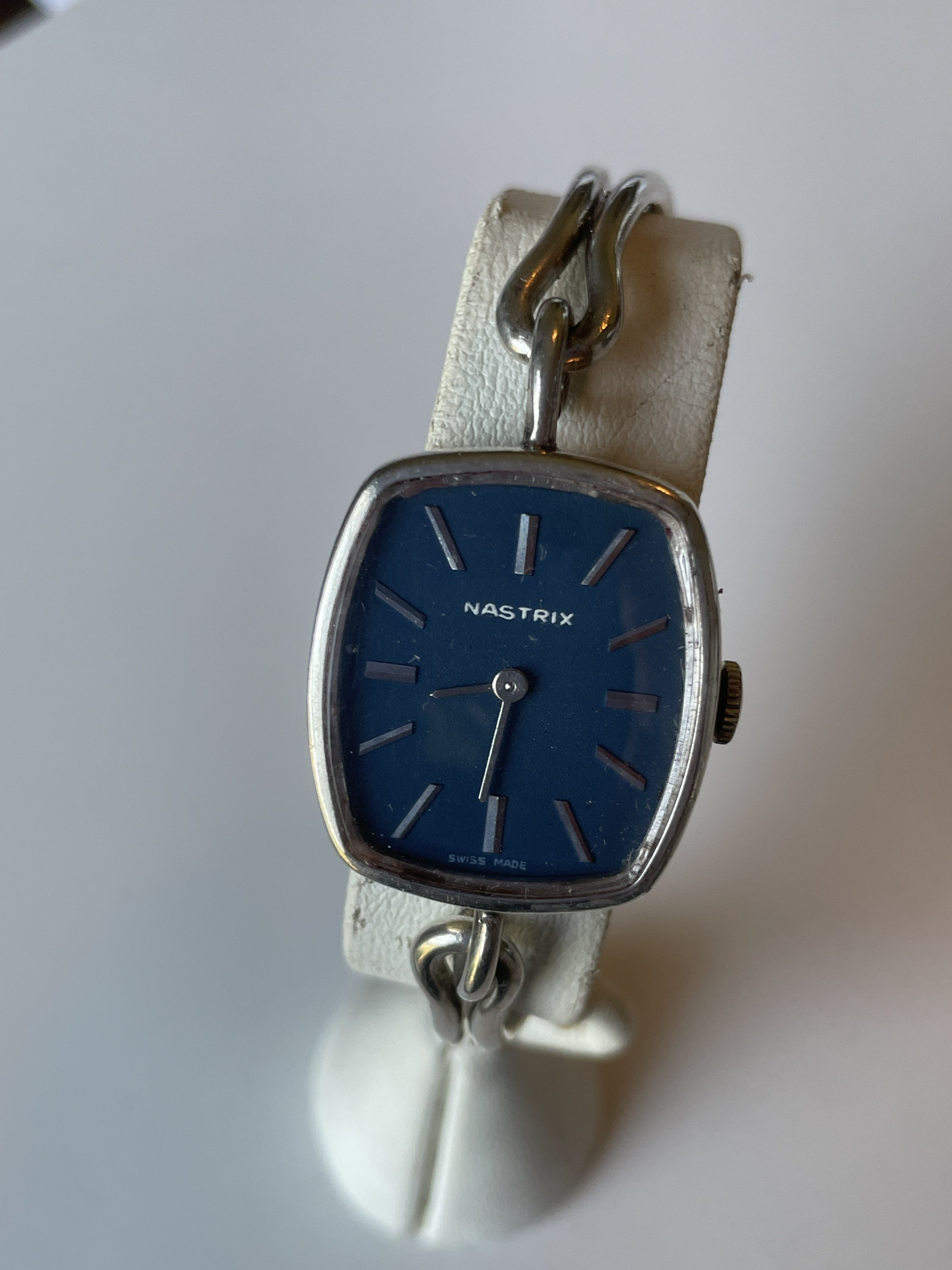 silver bangle watch ladies