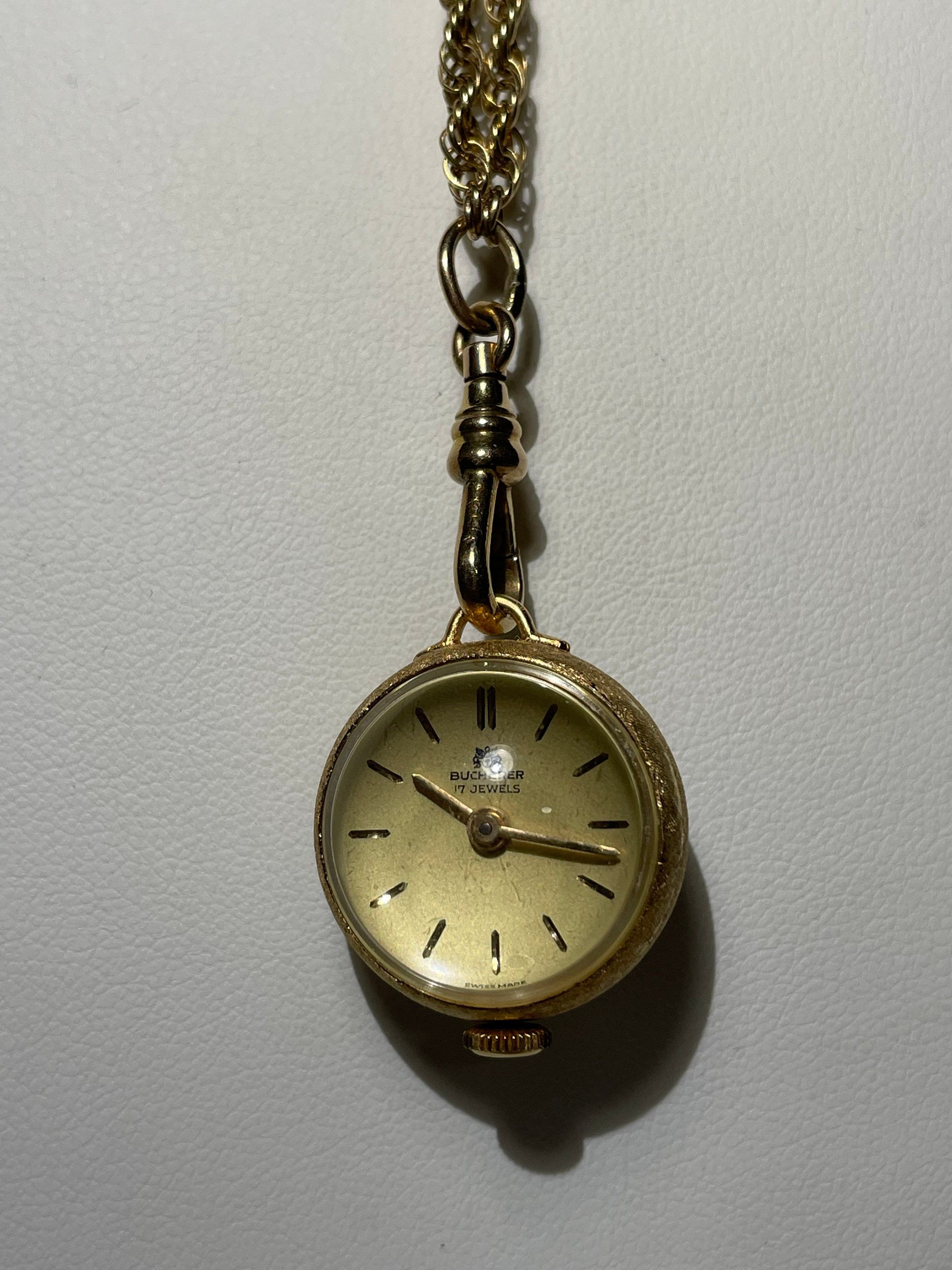 Vintage Bucherer Skeleton Style Bubble Ball Pendant Watch Etsy