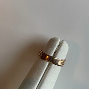 Victorian 10 kt Rose Gold Black Cameo Ring size 4 bild 7
