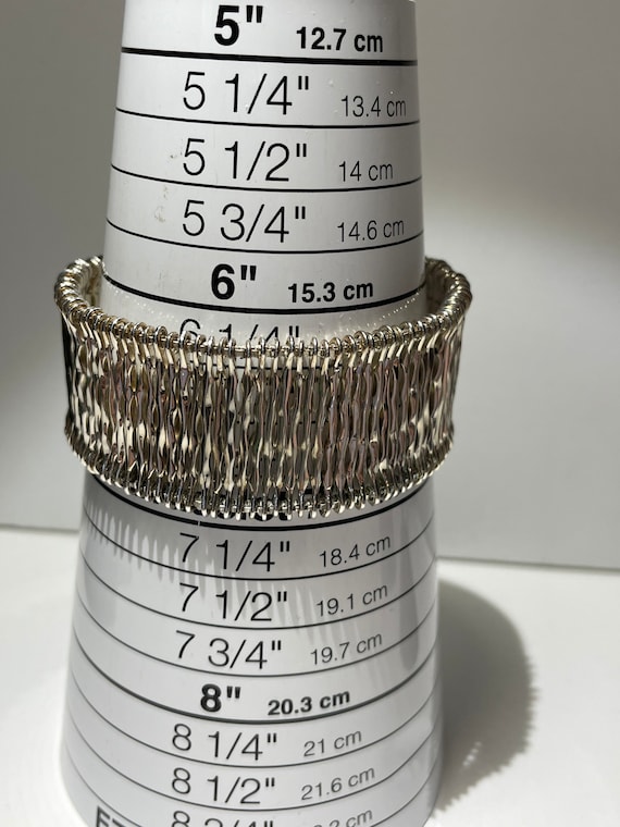 Sterling Silver Unique Link Bracelet by  Chateau … - image 7