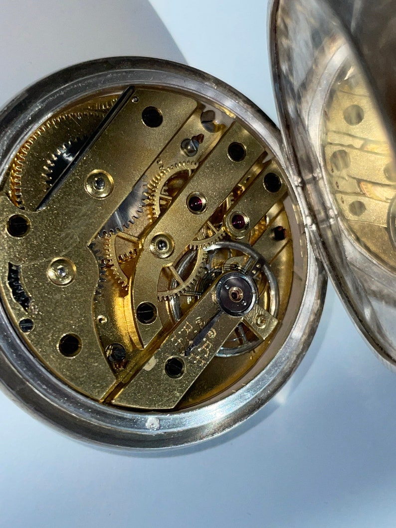 C. Crettiez 1890 French Pocket Watch Ornate Case 24 Hour - Etsy