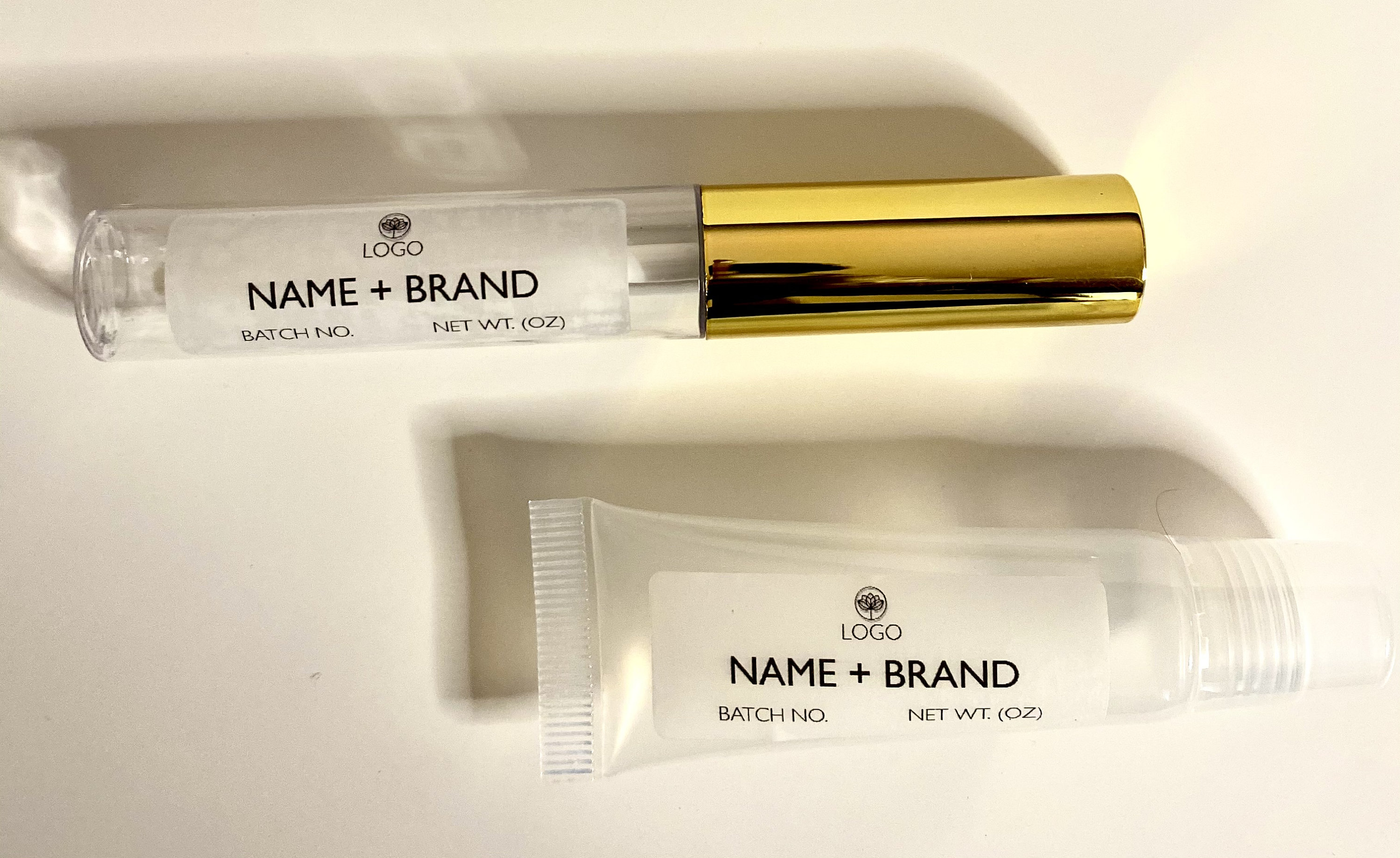 Custom Lip Gloss Labels & Skincare Labels Etsy