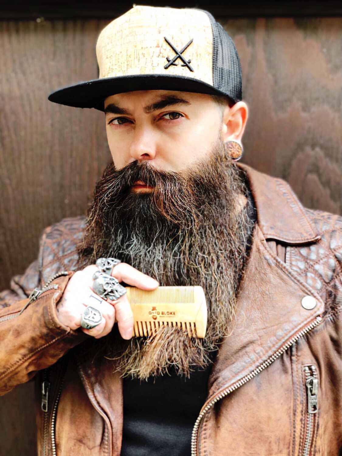 Best Selling Beard Comb Natural Anti Static Wooden Beard Etsy UK