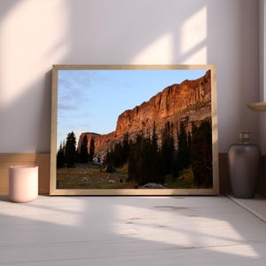 Grand-Tetons-Nationalpark, Naturlandschaft, Teton Mountains, große druckbare Datei, sofortiger Download