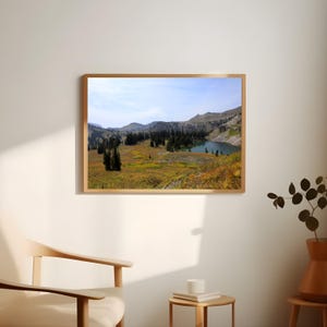 Grand-Tetons-Nationalpark, Naturlandschaft, Teton Mountains, große druckbare Datei, sofortiger Download