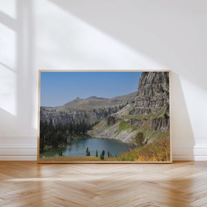 Grand-Tetons-Nationalpark, Naturlandschaft, Teton Mountains, große druckbare Datei, sofortiger Download