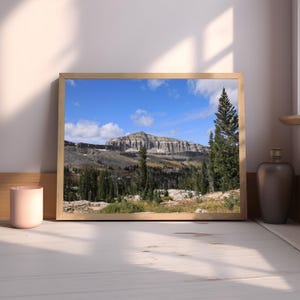Grand-Tetons-Nationalpark, Naturlandschaft, Teton Mountains, große druckbare Datei, sofortiger Download