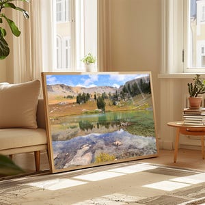 Grand-Tetons-Nationalpark, Naturlandschaft, Teton Mountains, große druckbare Datei, sofortiger Download