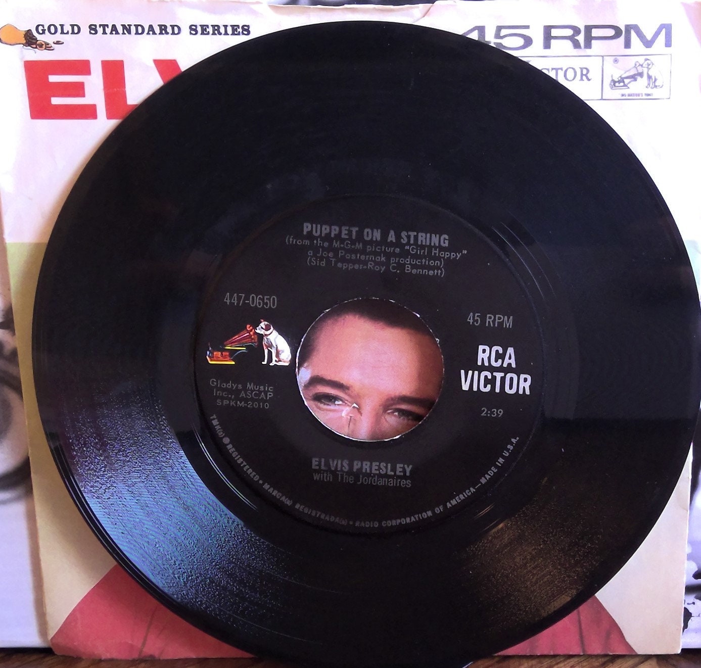 Elvis Puppet on a String/Wooden Heart Collectable 70's Etsy