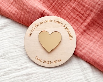 JoliCœur Magneet - Gepersonaliseerd cadeau voor mama, Moederdagcadeau