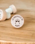 Customizable bottle stopper - Wine stopper - Wine lover's gift