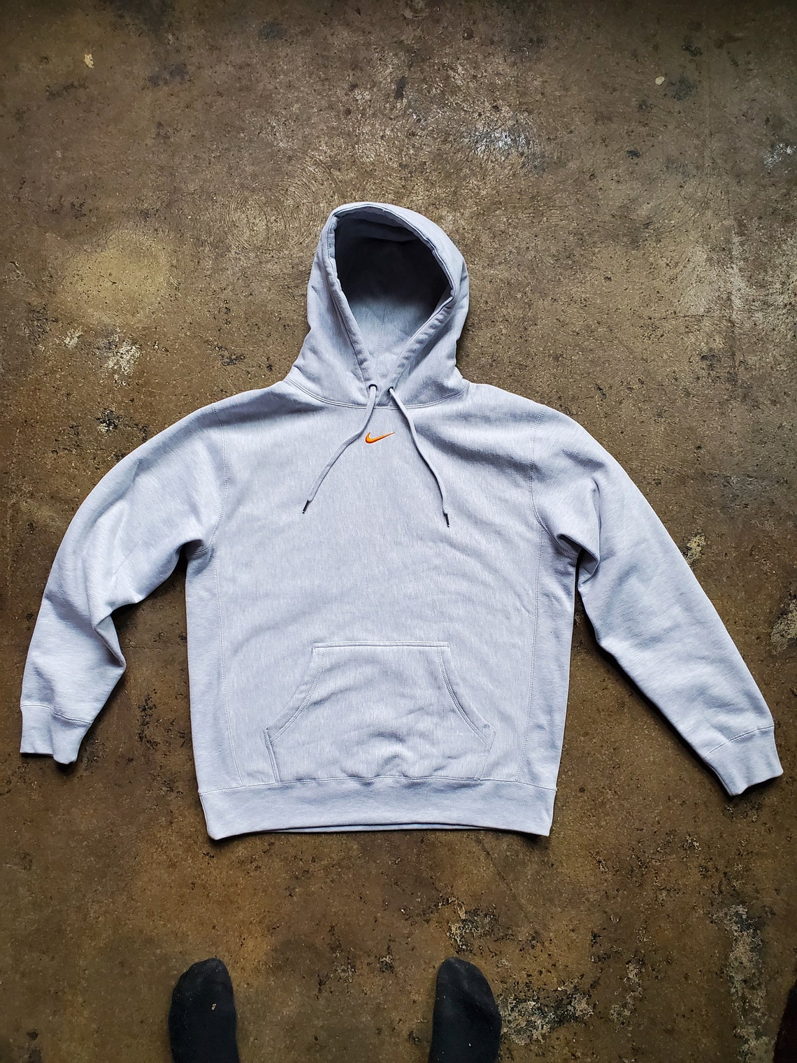 center nike swoosh hoodie
