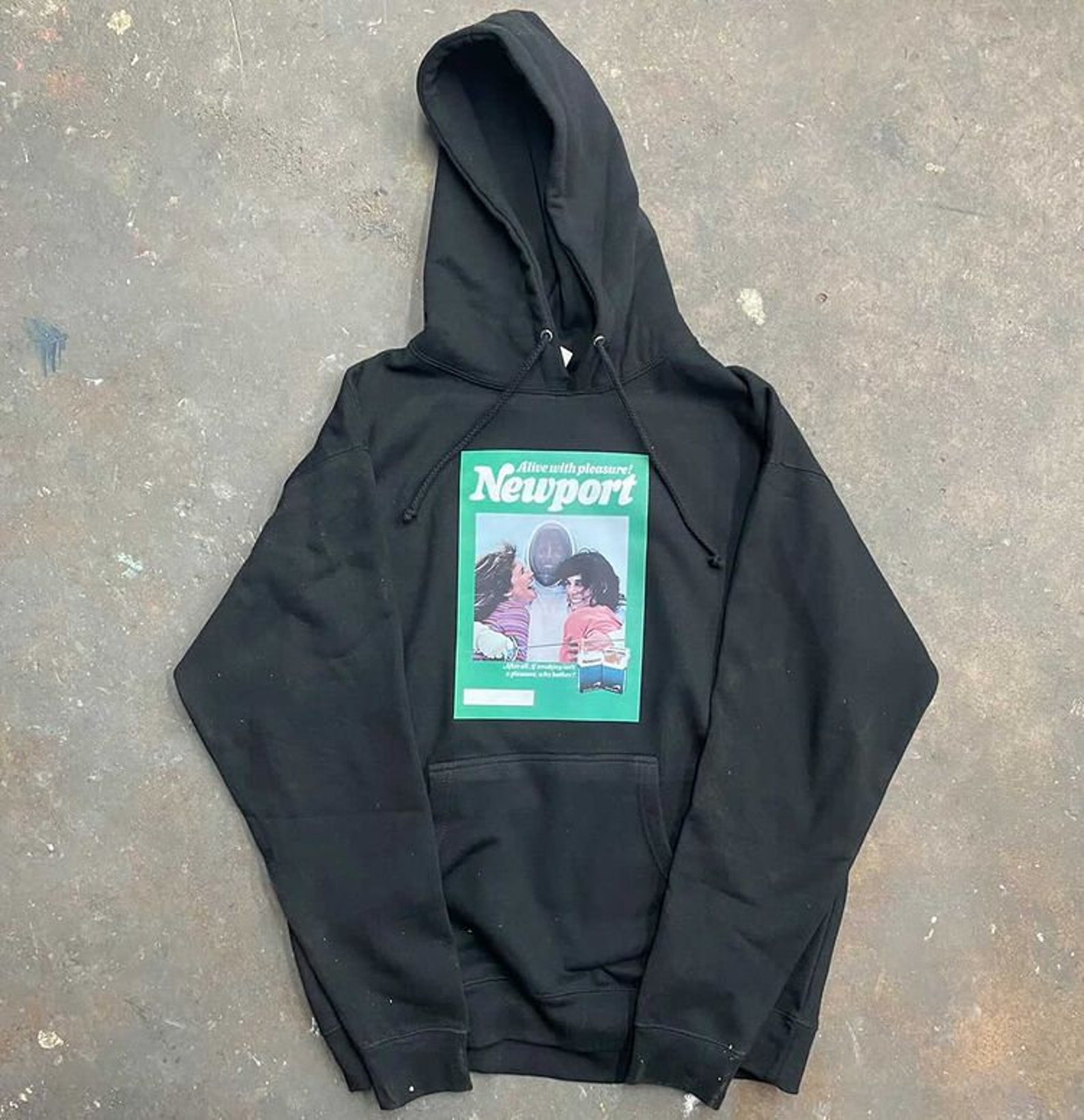 Vintage Newport Cigarette Hoodie | Etsy