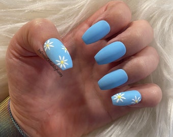 Denim Nails Etsy Denim Nails Etsy