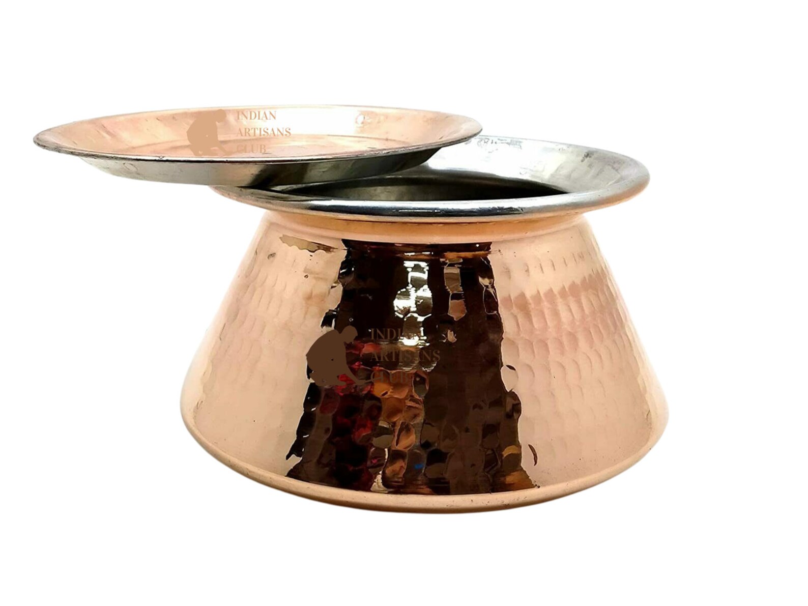 Traditional Copper Biryani HandiCooking PotPure Copper Etsy