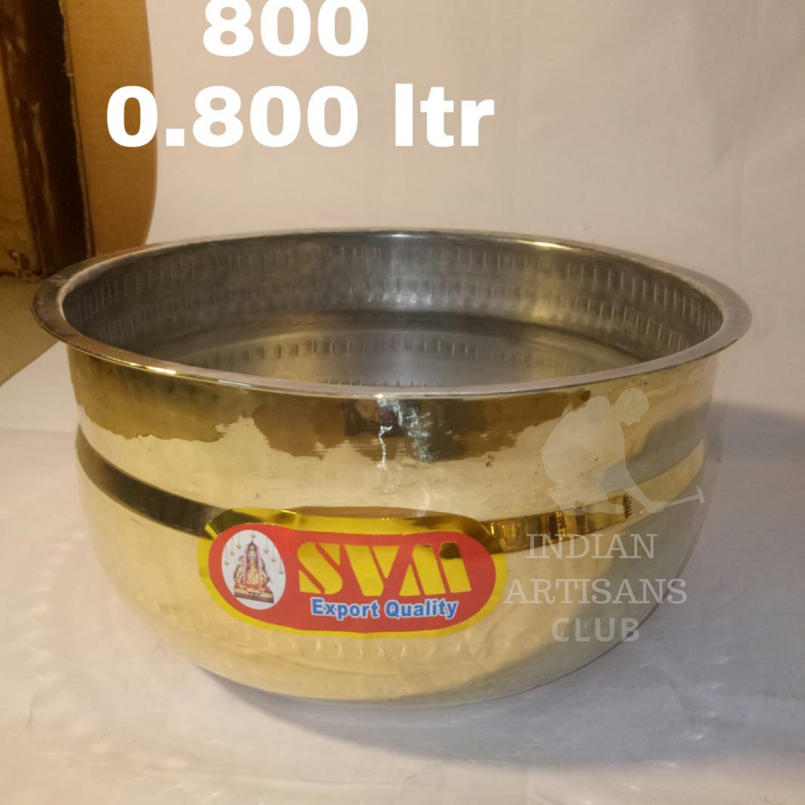 Buy Set of 4 Kumbakonam Brass Vena Vessel Tin Etsy