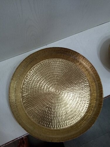 Brass Platter Pithala Thambalam Thattu Thambulam Platelarge - Etsy