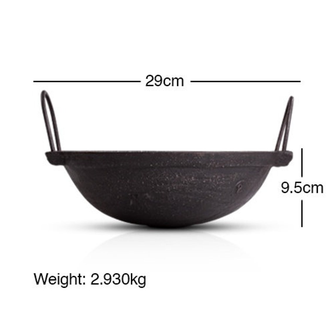 Kerala Cast Iron Cookware Set Kadai 2.5lskillet 1.5ltawa Etsy